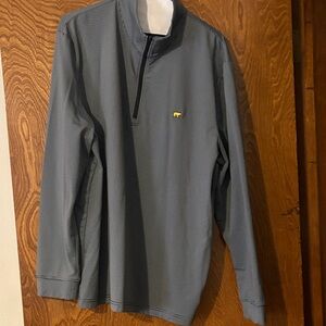 Striped Pullover with Yellow Bear Logo